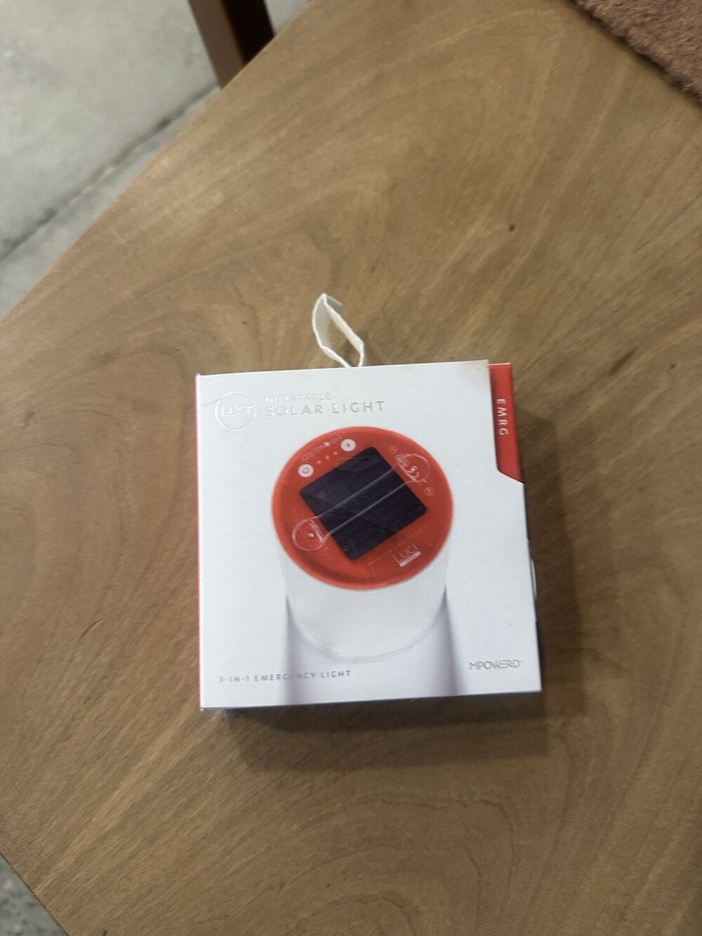 MPOWERD Luci Original Inflatable Solar Light | Rechargeable | Lantern | Bright
